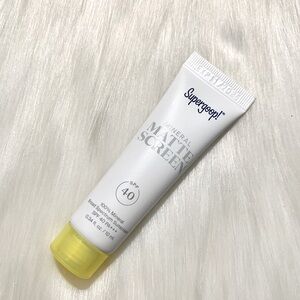 4/$30 Bundle☀️Supergoop! Mini Mineral Matte Screen & Primer SPF40 Sample